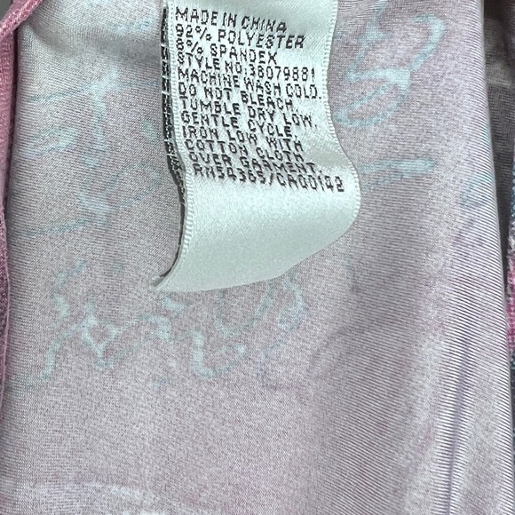 Peter Nygard Stretch Top Colorful Petite Large - Picture 7 of 8